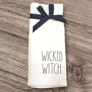 Rae dunn Halloween  set of 3 cotton  towels new